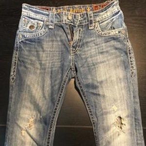 Mens Rock Revival Jeans